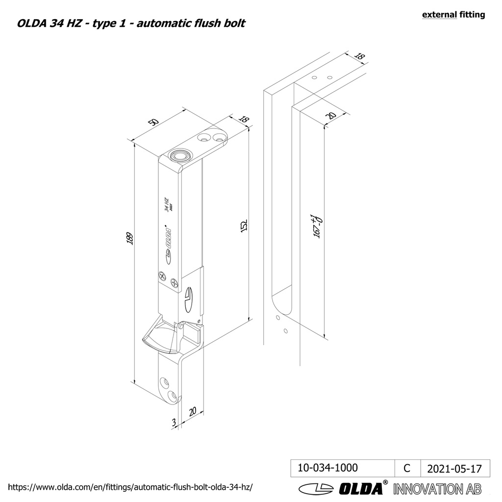 OLDA 34 AUTOMATISCHE KANTSCHUIF