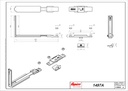 FAPIM 1497A SUPPLEMENTAIRE HOEKOVERBRENGING MET SLUITPUNT