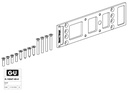 GU OTS 430 DEURPOMP MET GLIJARM