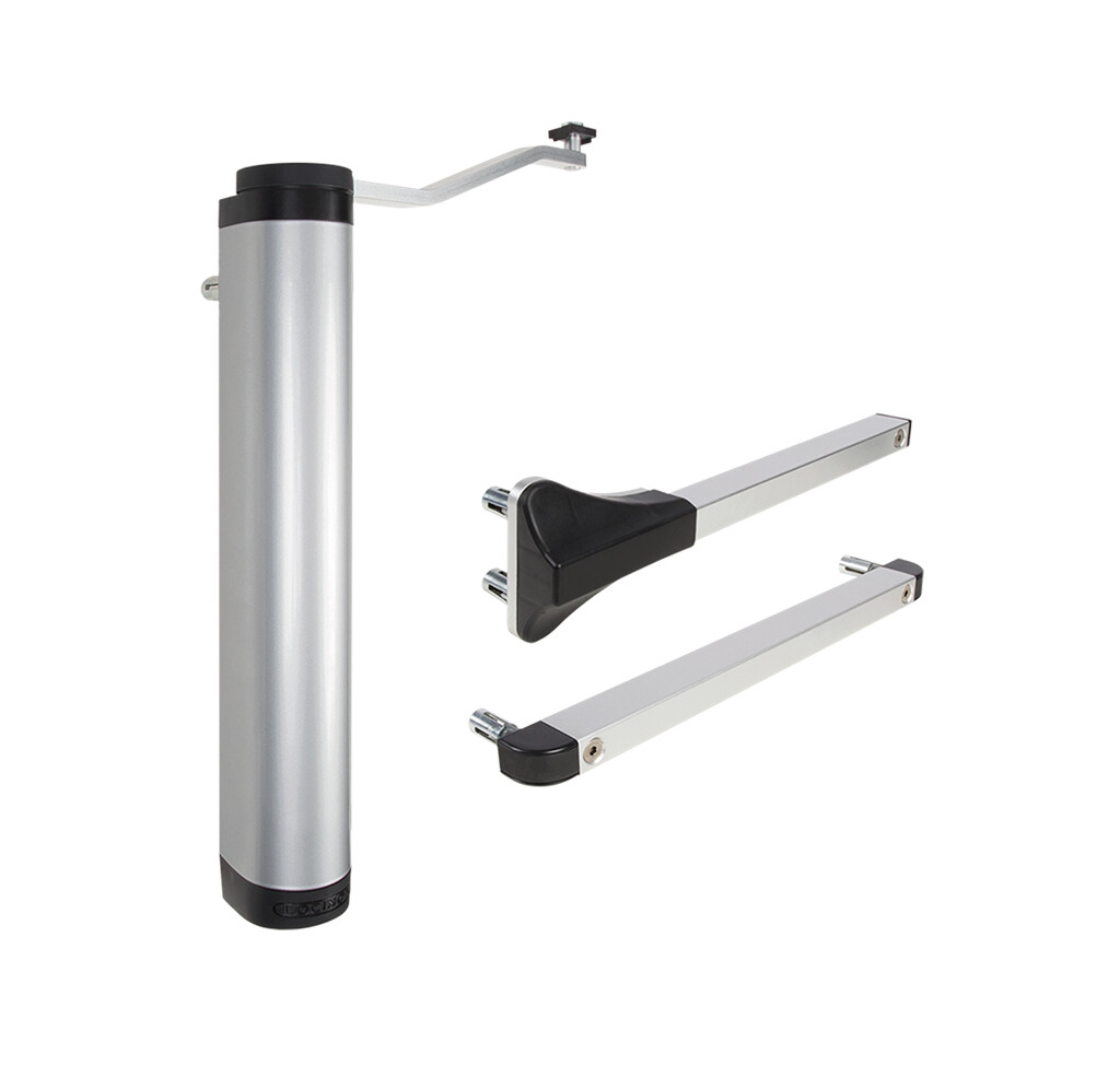 LOCINOX VERTICLOSE-2 POWERFUL AND ALL-ROUND HYDRAULIC GATE CLOSER FOR 90° AND 180° HINGES