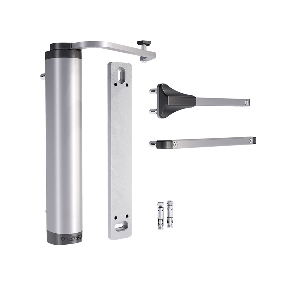 LOCINOX VERTICLOSE-2 WALL KRACHTIGE EN ALLROUND HYDRAULISCHE POORTSLUITER VOOR MUURMONTAGE
