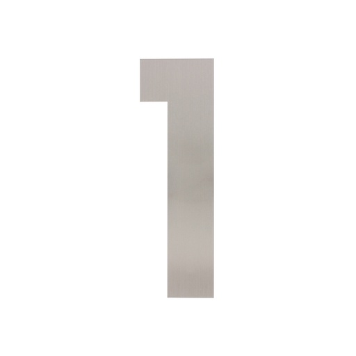 [0035.402111] INTERSTEEL HUISNUMMER XL (Roestvrij staal / Inox geborsteld, 1)