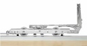 MACO 215137 CHARIOT AVANT POUR FENÊTRE LEVANTE-COULISSANTE, RAINURE 22 x 42