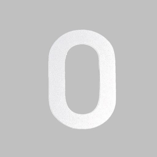 [FUJI-50-WIT-0] FUJI HUISNUMMER & -LETTER (50, Blanc, 0)