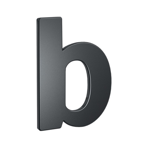 [7300-1013] BASI HUISLETTER (60, Antraciet, B)