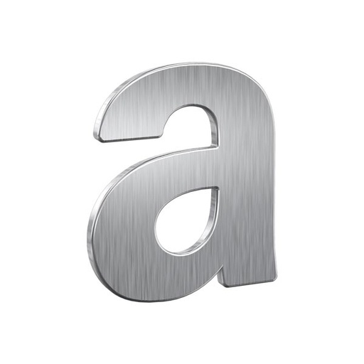 [7300-0012] BASI HUISLETTER (60, Acier inoxydable / Inox, A)
