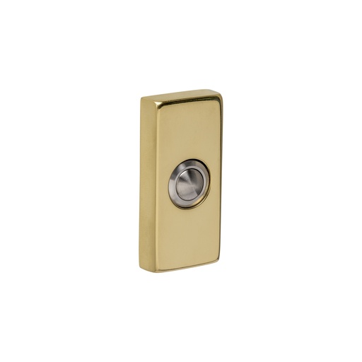 [0013.399038] INTERSTEEL DEURBEL RECHTHOEKIG (Messing lackiert)