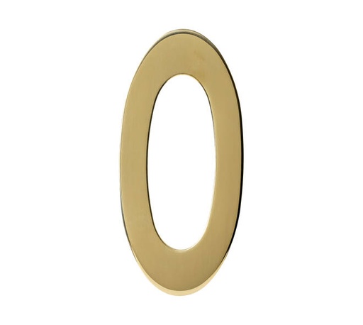 [0013.402040] INTERSTEEL HOUSE NUMBER (Brass, 0)