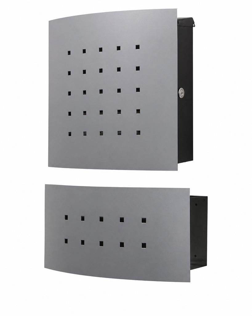KNOBLOCH PHOENIX LETTERBOX WITH NEWSPAPER COMPARTMENT