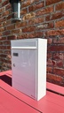 KNOBLOCH HOUSTON CLASSIC WHITE MAILBOX