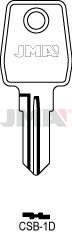 JMA BRUTE SLEUTEL PROFIEL CSB-1D