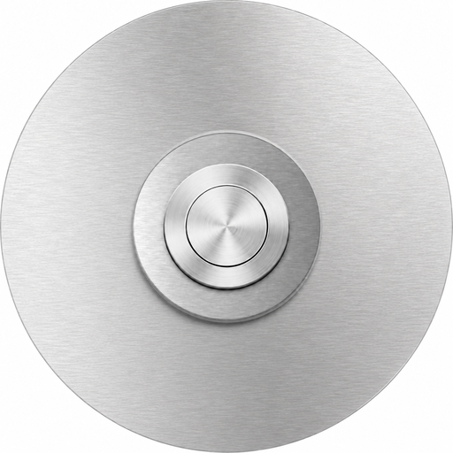 [DK4110-INOX] MAX KNOBLOCH DEURBEL DOVER (Roestvrij staal / Inox geborsteld)