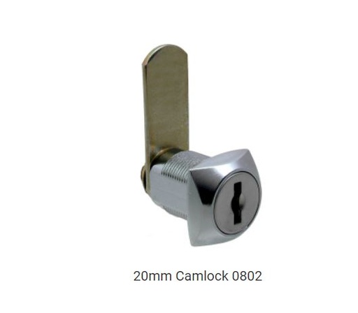 [0802-180/51/2] EURO-LOCKS SERIE 0802-180° SERRURE À CAME MET MOER