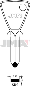 [KE-1] JMA BRUTE SLEUTEL PROFIEL KE-1