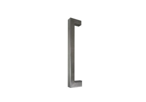 POIGNÉE DE PORTE EN ACIER INOXYDABLE MODÈLE U90°K 01 ⧄ 30/30 - pièce
