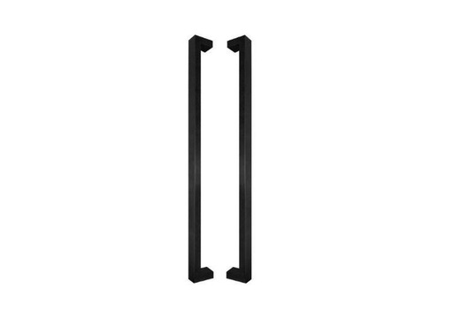 POIGNÉE DE PORTE EN ALUMINIUM MODÈLE U90°K 03 ⧄ 40/20 - paire